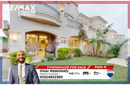 Townhouse - 4 Bedrooms - 4 Bathrooms for sale in New Giza - Cairo Alexandria Desert Road - 6 October City - Giza