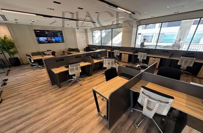 Office Space - Studio - 1 Bathroom for rent in V90 - North Teseen St. - The 5th Settlement - New Cairo City - Cairo