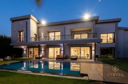 Villa - 6 Bedrooms - 7 Bathrooms for rent in Swan Lake Residence - 5th Settlement Compounds - The 5th Settlement - New Cairo City - Cairo