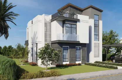 فيلا - 3 غرف نوم - 3 حمامات للبيع في ذا 8 - مدينة زايد الجديدة - الشيخ زايد - الجيزة