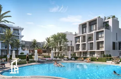 Chalet - 4 Bedrooms - 3 Bathrooms for sale in Marassi - Sidi Abdel Rahman - North Coast