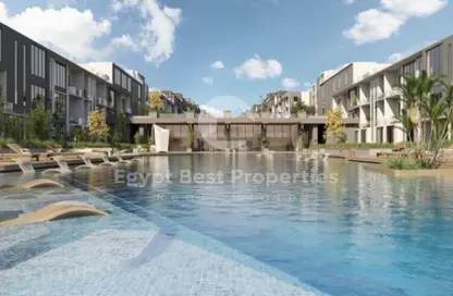 Chalet - 2 Bedrooms - 3 Bathrooms for sale in Direction White - Ras Al Hekma - North Coast