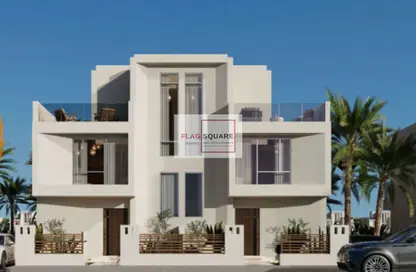 Twin House - 3 Bedrooms - 3 Bathrooms for sale in Mar Bay - Ras Al Hekma - North Coast