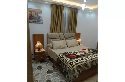 Hotel Apartment - 3 Bedrooms - 2 Bathrooms for rent in Ibrahim Nawar St. - 6th Zone - Nasr City - Cairo