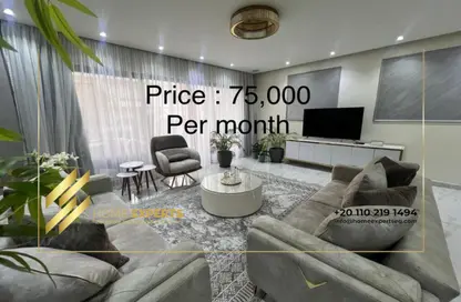 Apartment - 2 Bedrooms - 2 Bathrooms for rent in Lake View Residence - 5th Settlement Compounds - The 5th Settlement - New Cairo City - Cairo