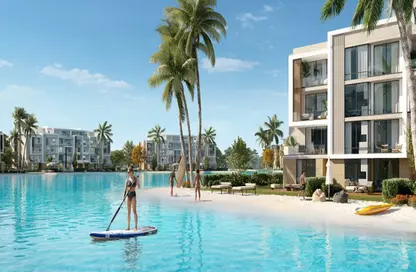 Penthouse - 1 Bedroom - 1 Bathroom for sale in Azha North - Ras Al Hekma - North Coast
