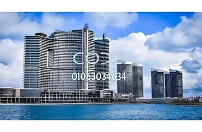 Apartment - 1 Bedroom - 1 Bathroom for sale in The Gate Towers - New Alamein City - Al Alamein - North Coast