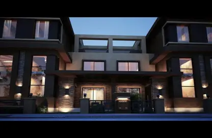Townhouse - 3 Bedrooms - 4 Bathrooms for sale in New Giza - Cairo Alexandria Desert Road - 6 October City - Giza