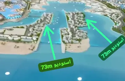 شقة - غرفة نوم - 1 حمام للبيع في ساوث ميد - قسم الضبعة - الساحل الشمالي