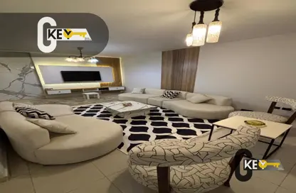 Apartment - 3 Bedrooms - 2 Bathrooms for rent in El Rehab Extension - Al Rehab - New Cairo City - Cairo