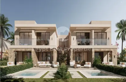 Twin House - 4 Bedrooms - 4 Bathrooms for sale in Summer - Ras Al Hekma - North Coast