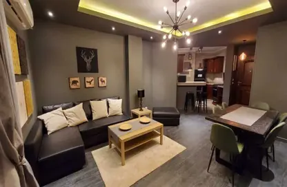 Apartment - 2 Bedrooms - 1 Bathroom for rent in El Rehab Extension - Al Rehab - New Cairo City - Cairo