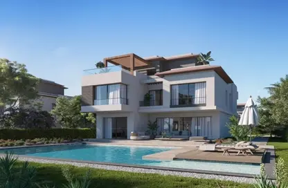 Villa - 5 Bedrooms - 7 Bathrooms for sale in Badya Palm Hills - 6 October Compounds - 6 October City - Giza