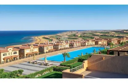 شاليه - 2 غرف نوم - 2 حمامات للبيع في تلال السخنة - العين السخنة - السويس