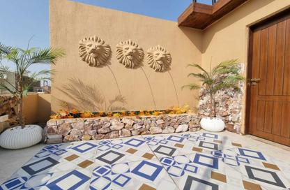 Roof - 1 Bedroom - 2 Bathrooms for rent in Degla Square - Degla - Hay El Maadi - Cairo