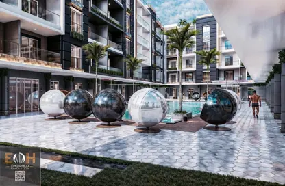 Apartment - 1 Bedroom - 1 Bathroom for sale in El Kawther District - Hurghada - Red Sea