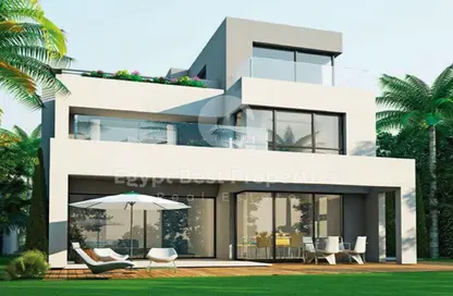 فيلا - 4 غرف نوم - 4 حمامات للبيع في بالم هيلز جولف اكستينشن - طريق الواحات - مدينة 6 أكتوبر - الجيزة