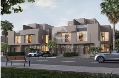 Townhouse - 5 Bedrooms - 5 Bathrooms for sale in Palm Hills New Cairo - 5th Settlement Compounds - The 5th Settlement - New Cairo City - Cairo