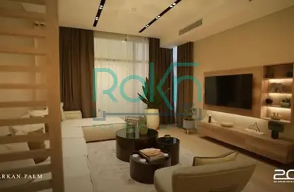 Apartment - 1 Bedroom - 2 Bathrooms for sale in Arkan Palm 205 - Sheikh Zayed Compounds - Sheikh Zayed City - Giza Apartment - 1 Bedroom - 2 Bathrooms for sale in Arkan Palm 205 - Sheikh Zayed Compounds - Sheikh Zayed City - Giza