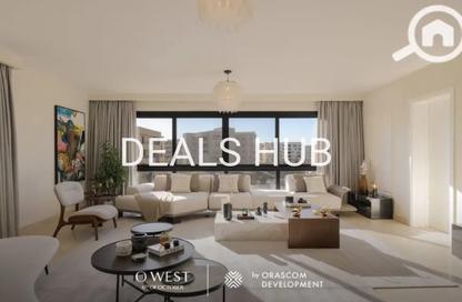 Apartment - 2 Bedrooms - 2 Bathrooms for sale in O West - 6 October Compounds - 6 October City - Giza