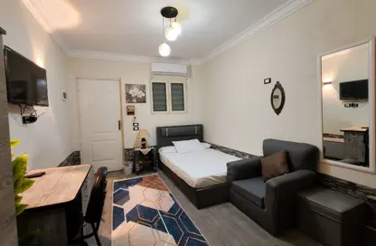 Apartment - Studio - 1 Bathroom for rent in 10th District - Sheikh Zayed City - Giza