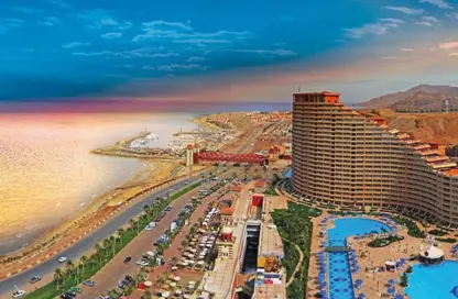 شاليه - 2 غرف نوم - 2 حمامات للبيع في بيراميدز - بورتو السخنة - العين السخنة - السويس