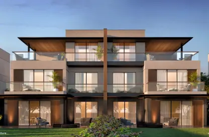 Twin House - 4 Bedrooms - 4 Bathrooms for sale in New Giza - Cairo Alexandria Desert Road - 6 October City - Giza