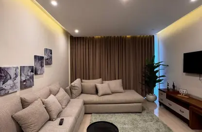 Apartment - 2 Bedrooms - 1 Bathroom for rent in Galleria Moon Valley - South Investors Area - New Cairo City - Cairo