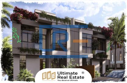 Twin House - 3 Bedrooms - 4 Bathrooms for sale in Saada Compound - New Cairo City - Cairo
