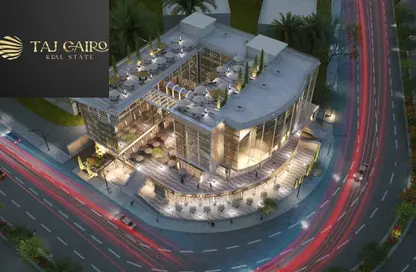 Office Space - Studio - 1 Bathroom for sale in V90 - North Teseen St. - The 5th Settlement - New Cairo City - Cairo