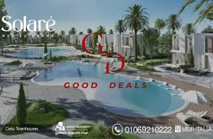 شاليه - 3 غرف نوم - 2 حمامات للبيع في سولاري - راس الحكمة - الساحل الشمالي