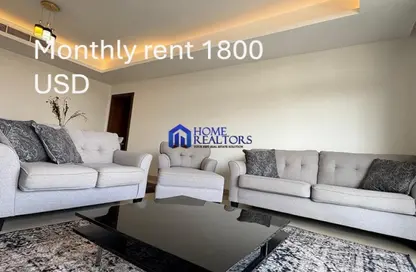 شقة - 2 غرف نوم - 2 حمامات للايجار في كايرو فيستيفال سيتى - المستثمرين الشمالية - مدينة القاهرة الجديدة - القاهرة