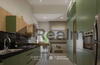 شقة - غرفة نوم - 1 حمام للبيع في أو ويست - كمبوندات 6 أكتوبر - مدينة 6 أكتوبر - الجيزة