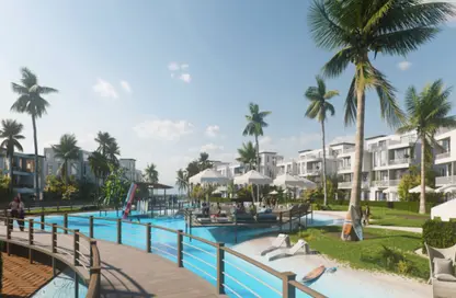 Chalet - 3 Bedrooms - 3 Bathrooms for sale in Naia bay - Ras Al Hekma - North Coast