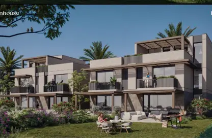 تاون هاوس - 3 غرف نوم - 3 حمامات للبيع في ريفرز - مدينة زايد الجديدة - الشيخ زايد - الجيزة