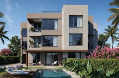 Penthouse - 2 Bedrooms - 3 Bathrooms for sale in O West - 6 October Compounds - 6 October City - Giza