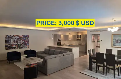 Apartment - 3 Bedrooms - 3 Bathrooms for rent in Lake View - 5th Settlement Compounds - The 5th Settlement - New Cairo City - Cairo