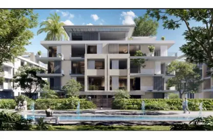 Apartment - 2 Bedrooms - 2 Bathrooms for sale in Hood 7 Side St. - Green Belt - 6 October City - Giza