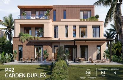 Apartment - 2 Bedrooms - 2 Bathrooms for sale in Crescent Walk - 5th Settlement Compounds - The 5th Settlement - New Cairo City - Cairo