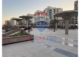 شقة - 3 غرف نوم - 3 حمامات للبيع في الداون تاون - مدينة العلمين الجديدة - الساحل الشمالي