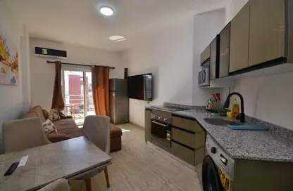 Apartment - 2 Bedrooms - 1 Bathroom for rent in Aqua Palms Resort - Hurghada Resorts - Hurghada - Red Sea