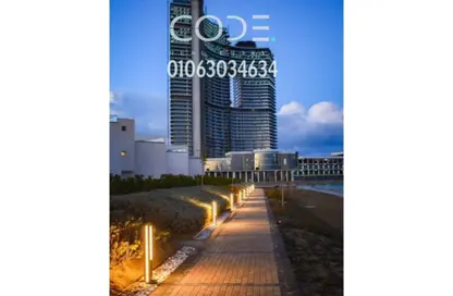 Apartment - Studio - 1 Bathroom for sale in The Gate Towers - New Alamein City - Al Alamein - North Coast