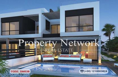 Villa - 4 Bedrooms - 5 Bathrooms for sale in Palm Hills New Cairo - 5th Settlement Compounds - The 5th Settlement - New Cairo City - Cairo