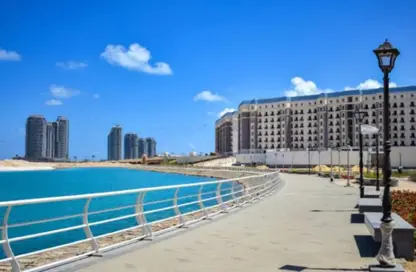شاليه - 3 غرف نوم - 3 حمامات للبيع في الداون تاون - مدينة العلمين الجديدة - العلمين - الساحل الشمالي