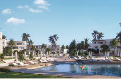 Chalet - 1 Bedroom - 1 Bathroom for sale in Hacienda West - Ras Al Hekma - North Coast