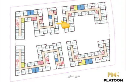 عيادة - استوديو - 1 حمام للبيع في الربوة الهادئة - التوسعات الشمالية - مدينة 6 أكتوبر - الجيزة