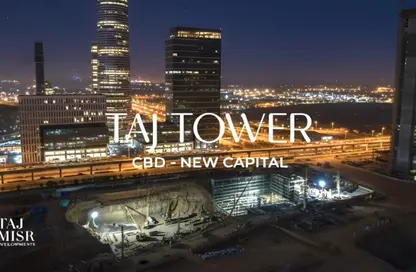 Office Space - Studio for sale in Taj Tower - Central Business District - New Capital City - Cairo