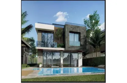 Villa - 5 Bedrooms - 5 Bathrooms for sale in Sun Capital - Fayoum Desert road - 6 October City - Giza