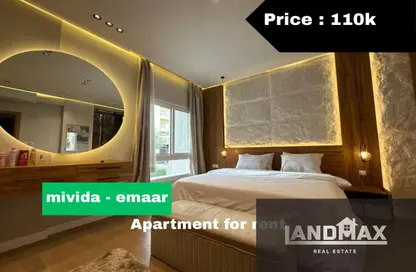 Apartment - 2 Bedrooms - 2 Bathrooms for rent in Mivida - 5th Settlement Compounds - The 5th Settlement - New Cairo City - Cairo