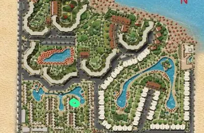 Chalet - 2 Bedrooms - 2 Bathrooms for sale in Blumar - Al Ain Al Sokhna - Suez